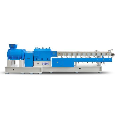 Extruder / gleichlaufende Doppelschnecken - SAT series - USEON Technology Limited - parallele Doppelschnecken / elastisch