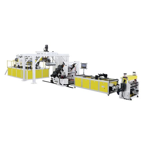 Einschicht-Extrusionsanlage - U-ABS-120 - USEON Technology Limited - mit Touchscreen / Kunststoffplatten / für ABS