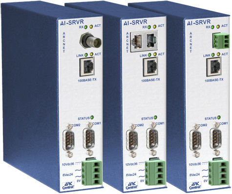 Netzwerk-Server - AI-SRVR series - Contemporary Controls GmbH - für DIN-Schiene / Ethernet