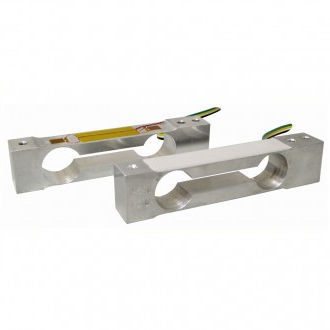 Druckkraft-Wägezelle - AR - SCAIME - Single-Point / Dehnungsmessstreifen / Aluminium