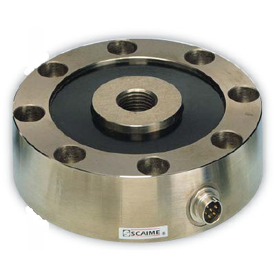Kraftsensor / Zug- und Druckkraft - K11 - SCAIME - Knopf / für Prüfmaschine / Hochpräzision
