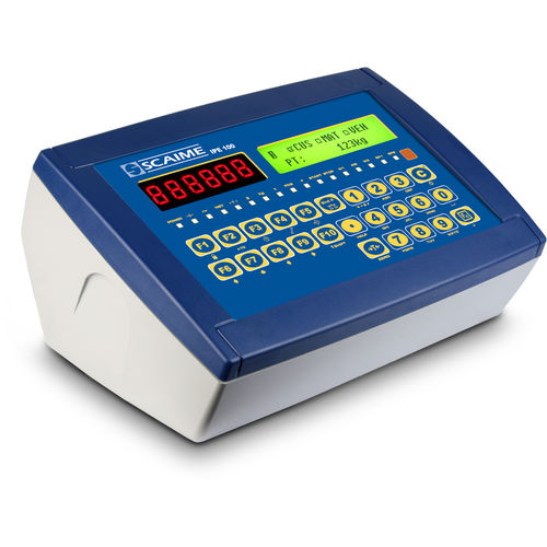 Digitales Waagenterminal - IPE100 PLBOX - SCAIME - LED-Display / Benchtop / einbaufähig