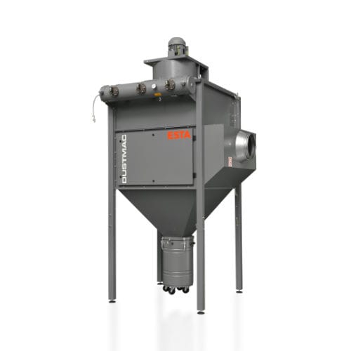 Festinstallierte zentrale Rauchabzugs- und Filteranlage - DUSTMAC F series - ESTA Extraction - Schweiß / Patronen