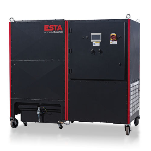 Mobile zentrale Rauchabzugs- und Filteranlage - DUSTOMAT DRY - ESTA Extraction - Schweiß / Laser / Löt
