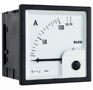 Analog-Amperemeter - E-line - ELEQ - Einbau