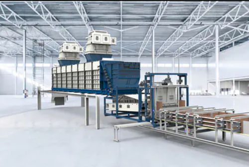 Faser-Umformmaschine - MDF  - Dieffenbacher