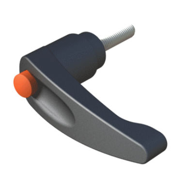 Klemmhebel mit Kunststoffgriff - LHKB - ISC PLASTIC PARTS - rostfrei