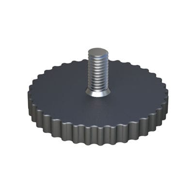 Maschinenfuß - LKT - ISC PLASTIC PARTS - Edelstahl / Polyamid / Nylon