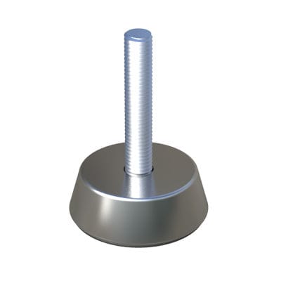 Maschinenfuß - AKAAI - ISC PLASTIC PARTS - Polypropylen / aus verzinktem Stahl / ABS