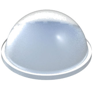 Polyurethan-Puffer - LDBR  - ISC PLASTIC PARTS - selbstklebend