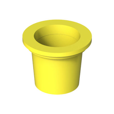Runder Stopfen - LHUT - ISC PLASTIC PARTS - außen / Polyethylen mit niedriger Dichte (LDPE) / Schutz