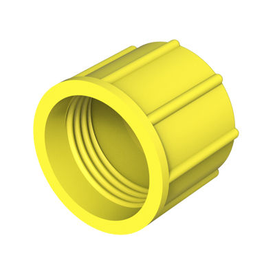 Gewindekappe - DCROA - ISC PLASTIC PARTS - rund / NBR / PEHD