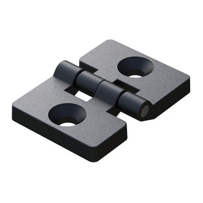 Flacher Scharnier - JTPAA - ISC PLASTIC PARTS - Edelstahl / aus PA / Einschraub
