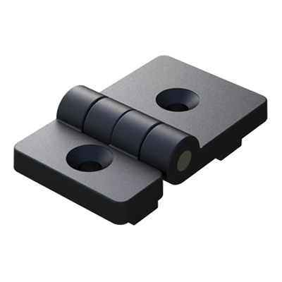 Flacher Scharnier - JTPHA - ISC PLASTIC PARTS - Polyamid / Einschraub / 270°