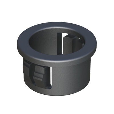 Snap-In-Buchse - MP - ISC PLASTIC PARTS - Polyamid / Nylon / für Kabel