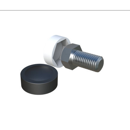 Runde Kappe - LBKB - ISC PLASTIC PARTS - Polyethylen / Schutz