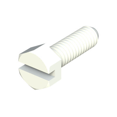 Sechskantschraube - MTCHR - ISC PLASTIC PARTS - Schlitz / Polycarbonat / Nylon