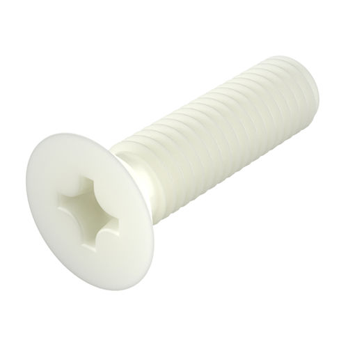 Flachkopfschraube - MTBAP - ISC PLASTIC PARTS - Phillips / Nylon / PVDF