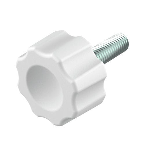 Rändelknopf - YAE - ISC PLASTIC PARTS - Stern / Nylon / Stahl
