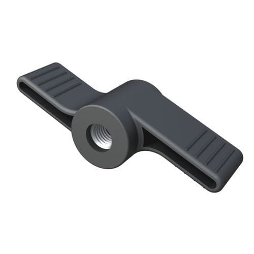 Gewindeknopf - BAEPA - ISC PLASTIC PARTS - mit Absperrklappe / Nylon / Stahl
