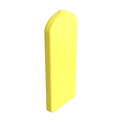 Kappe mit rundem Ende - VCRH - ISC PLASTIC PARTS - PVC / gegossen