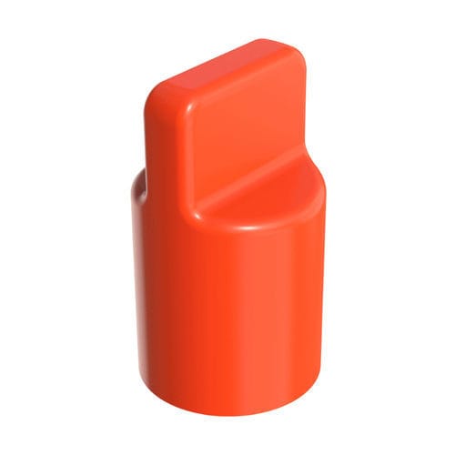 Zylindrische Kappe - VCRI - ISC PLASTIC PARTS - PVC / gegossen