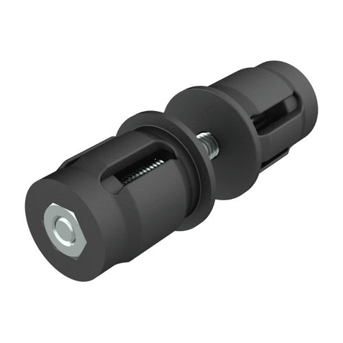 Stromversorgungs-Steckverbinder - LTRKC - ISC PLASTIC PARTS - gerade Ausführung / rund / Kunststoff