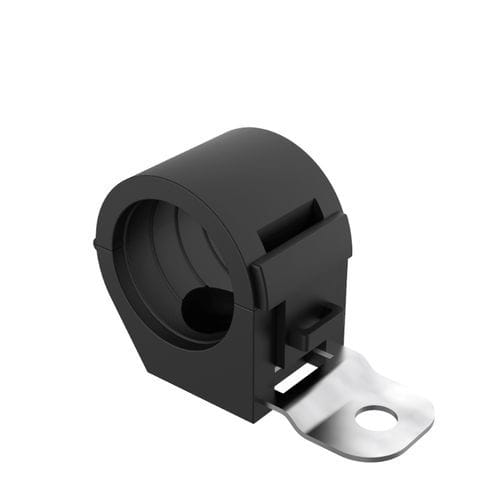 Nylon-Kabelschelle - ZAA - ISC PLASTIC PARTS - Edelstahl / Stahl