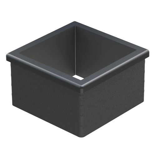 Gewindeeinsatz - LEM  - ISC PLASTIC PARTS - Polyethylen / Polyethylen mit niedriger Dichte (LDPE) / rechteckig