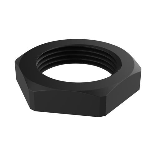Sechseckige Gegenmutter - PRTUE - ISC PLASTIC PARTS - Polycarbonat / aus glasfaserverstärktem Polyamid / für Kabelverschraubung