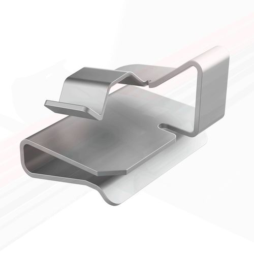 Edelstahl-Kabelschelle - SFJ - ISC PLASTIC PARTS - selbstklemmend / korrosionsbeständig / für Photovoltaikanwendung