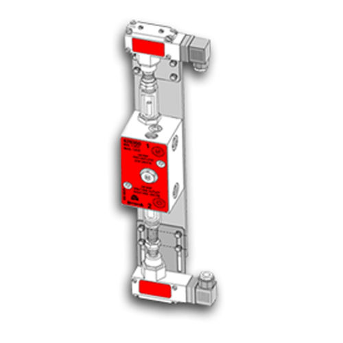 Steuerventil - 003 series  - Dropsa spa - Dosier / für Schmiersystem / zweizeilig
