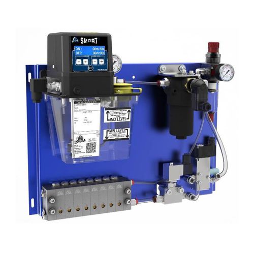 Schmiersystem für Schalttafeleinbau - 401 series - Dropsa spa - Luft/Öl / Minimalmengen / für Werkzeugmaschinen