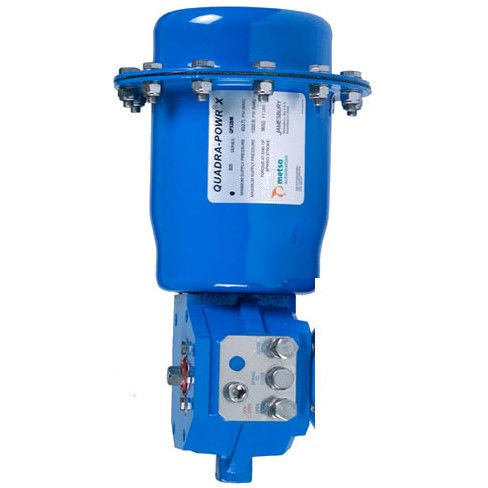 Pneumatischer Ventilantrieb - Quadra-Powr X series  - Metso Automation - Schwenk / Membran / doppeltwirkend