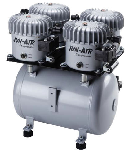 Kolbenkompressor - 24-40 - JUN-AIR - Luft / mit Elektromotor / stationär