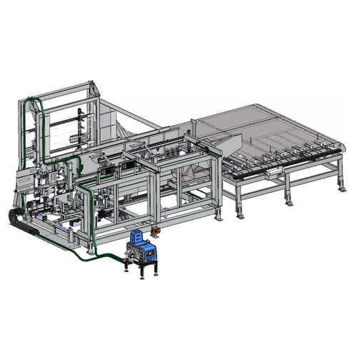 Automatischer Kartonaufrichter - FM410 - Panotec - Hotmelt-Klebstoff