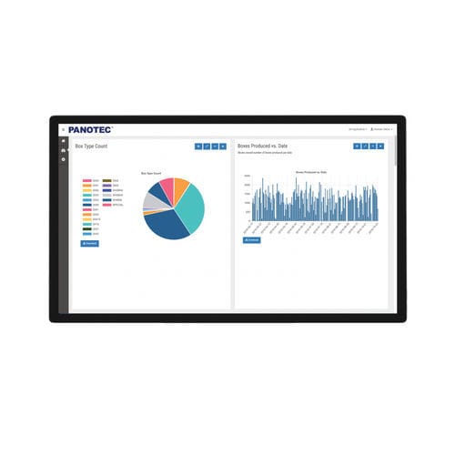 Produktionsmanagementsoftware - WEB REPORT - Panotec - Produktionssteuerung / für die Verpackungsindustrie / für Verpackungsmaschinen