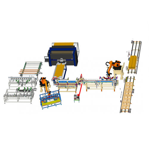 Mehrprodukt-Verpackungsanlagen - Box Design 401 - Panotec - für Paneele / für Profile / Tür