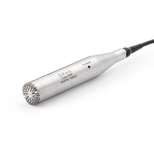 Messmikrofon - 1.1 V/Pa, min. –10 dB | 40HF - G.R.A.S. Sound & Vibration - mit externer Polarisierung / Kondensator / mit integriertem Vorverstärker