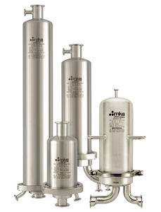 Patronen-Filtergehäuse - 26 series - MKS Instruments - für Flüssigkeiten / Edelstahl