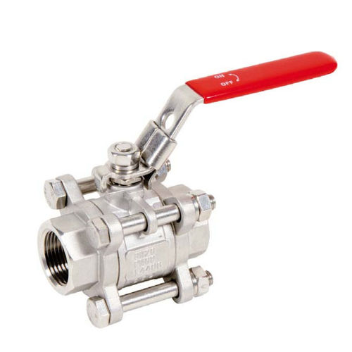 Kugelventil - 790 series - SFERACO - Hebel / innen/innen / 3-teilig