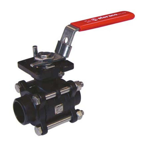 Kugelventil - 737 series - SFERACO - Hebel / hydraulisch / für Dampf
