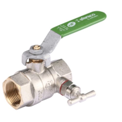 Kugelventil - 506 series - SFERACO - Hebel / für Wasser / innen/innen