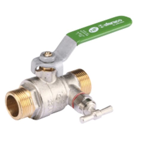 Kugelventil - 544 series - SFERACO - Hebel / für Wasser / außen/außen