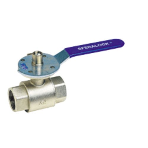 Kugelventil - 556 series  - SFERACO - Hebel / für Wasser / Gewinde