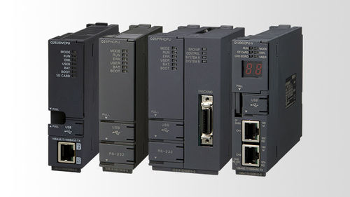 Nano-SPS - MELSEC-Q - MITSUBISHI Automation - mit integriertem E/A / vernetzt / auf Ethernet-Netz