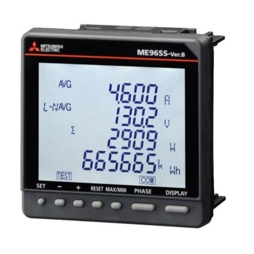 Einphasiger elektrischer Energiezähler - ME96SS series - MITSUBISHI Automation - steckbar / Einbau / Impulsausgang