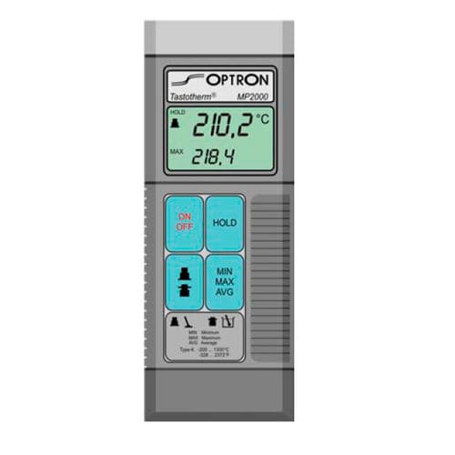 Thermoelement-Thermometer - MP2000 - Optron - mit LCD-Display / °C / K