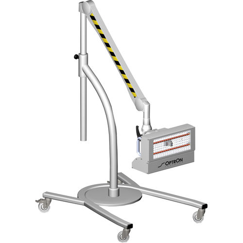 Mobiler Infrarotstrahler - IRM-K  - Optron - einphasig / trocknen / Back