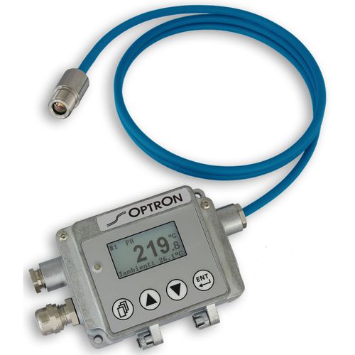 Digitales Pyrometer - IN7 series - Optron - 10:1 / USB / 4-20 mA